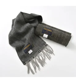 TWEED MILL Scarfs^/ Lamb Wool Scarf Herringbone