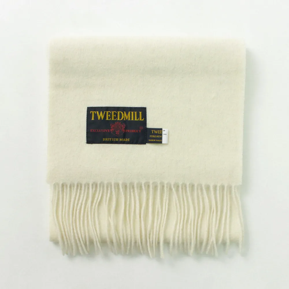 TWEED MILL Scarfs^/ Lamb Wool Scarf Solid