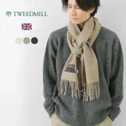 TWEED MILL Scarfs^/ Lamb Wool Scarf Solid