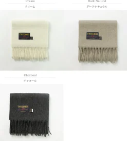 TWEED MILL Scarfs^/ Lamb Wool Scarf Solid
