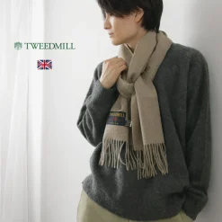 TWEED MILL Scarfs^/ Lamb Wool Scarf Solid