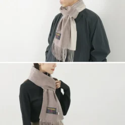 TWEED MILL Scarfs^/ Lambs Wool Plaid Scarf
