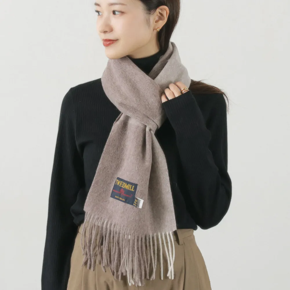 TWEED MILL Scarfs^/ Lambs Wool Plaid Scarf