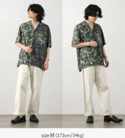 TWO PALMS Shirts^/ Hawaiian Shirt Crazy Golden Vintage x Friendly Isle gray