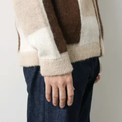 UNDYED Cardigans^/ Jacquard Blush Cardigan Andaid Superfine Peruvian Alpaca