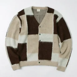 UNDYED Cardigans^/ Jacquard Blush Cardigan Andaid Superfine Peruvian Alpaca