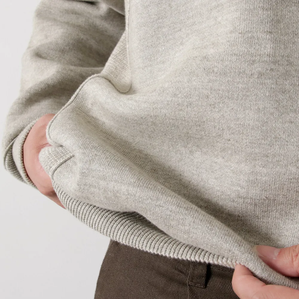 UNDYED Knits^/ Knit Double Face Trim Crew Colored Organic Cotton