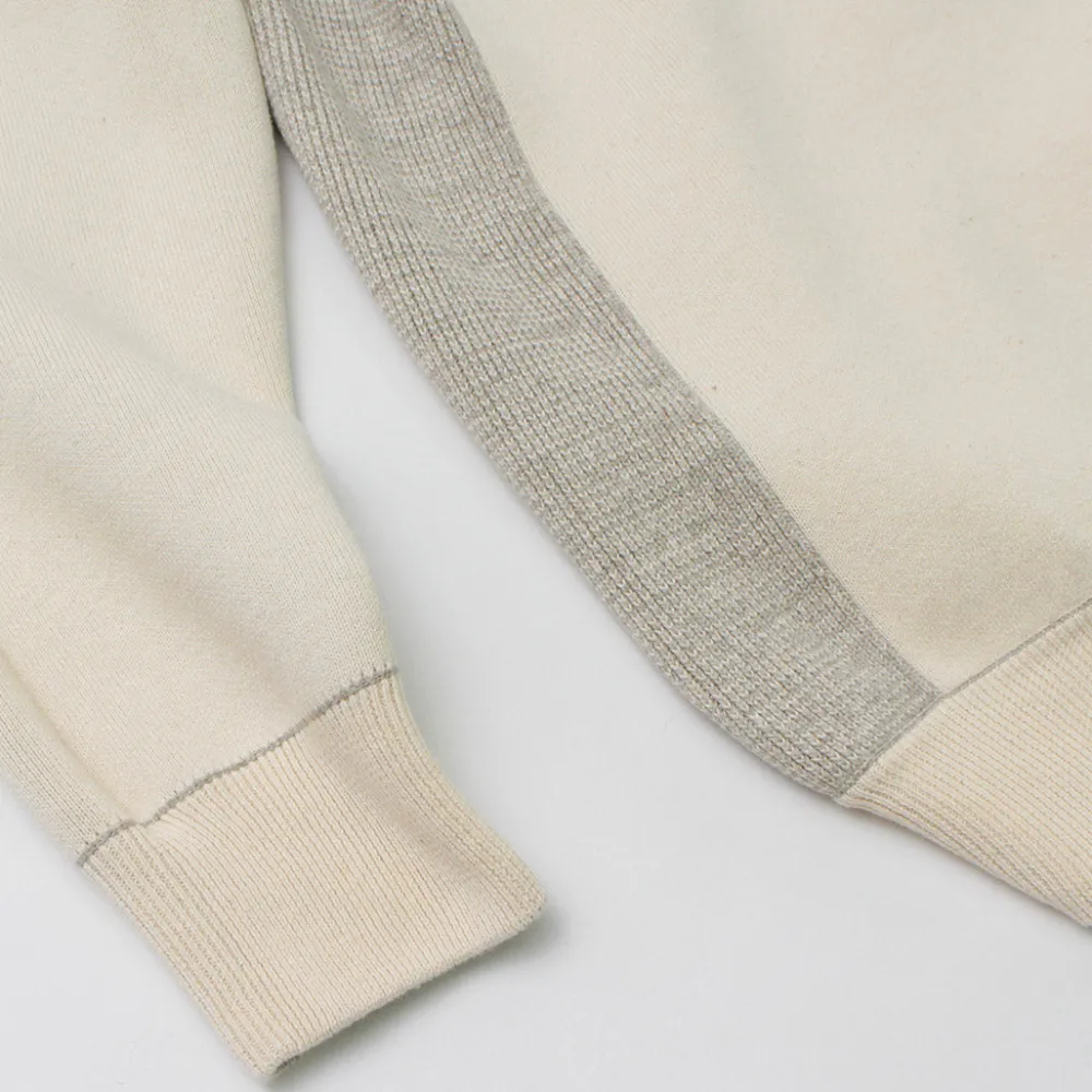 UNDYED Knits^/ Knit Double Face Trim Crew Colored Organic Cotton