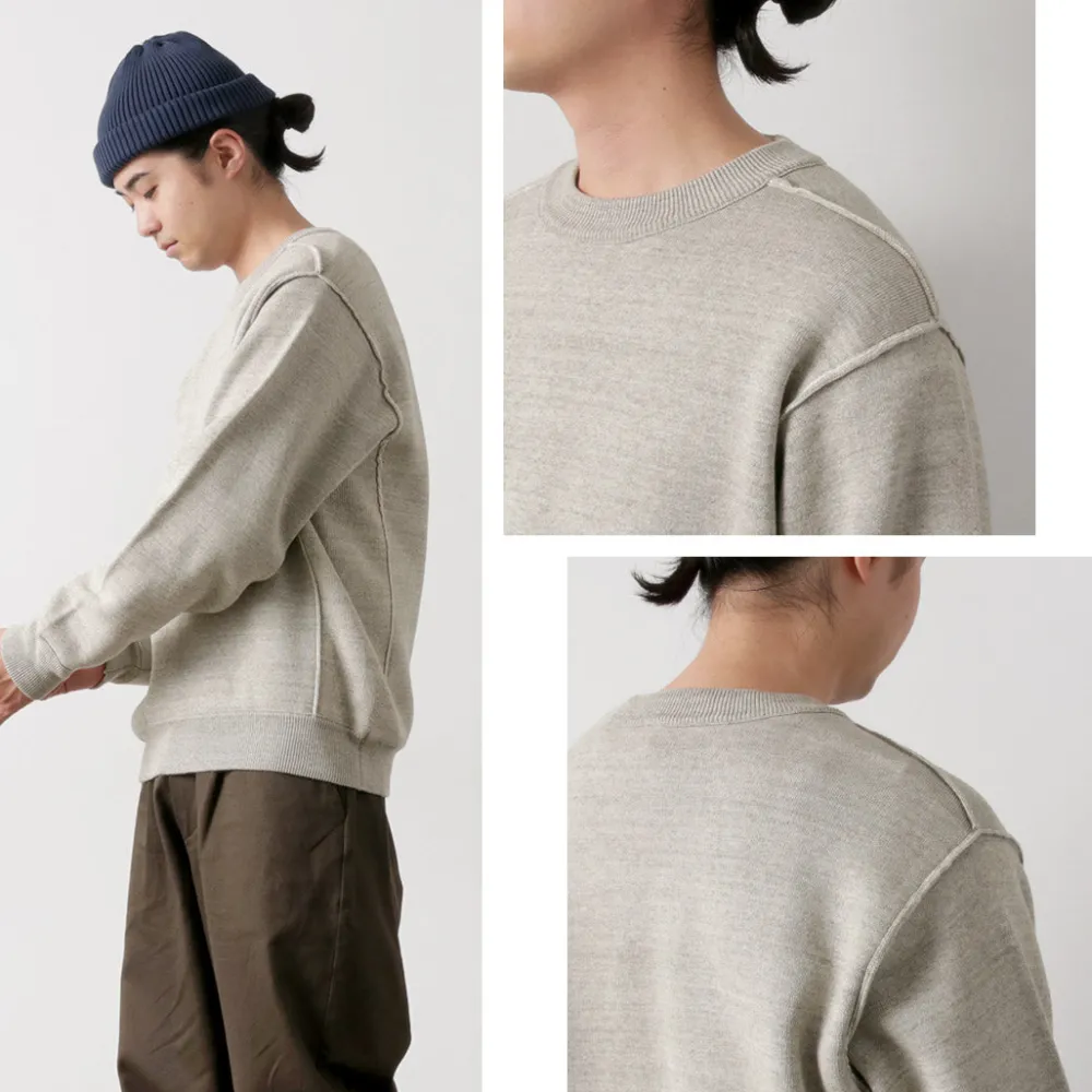 UNDYED Knits^/ Knit Double Face Trim Crew Colored Organic Cotton