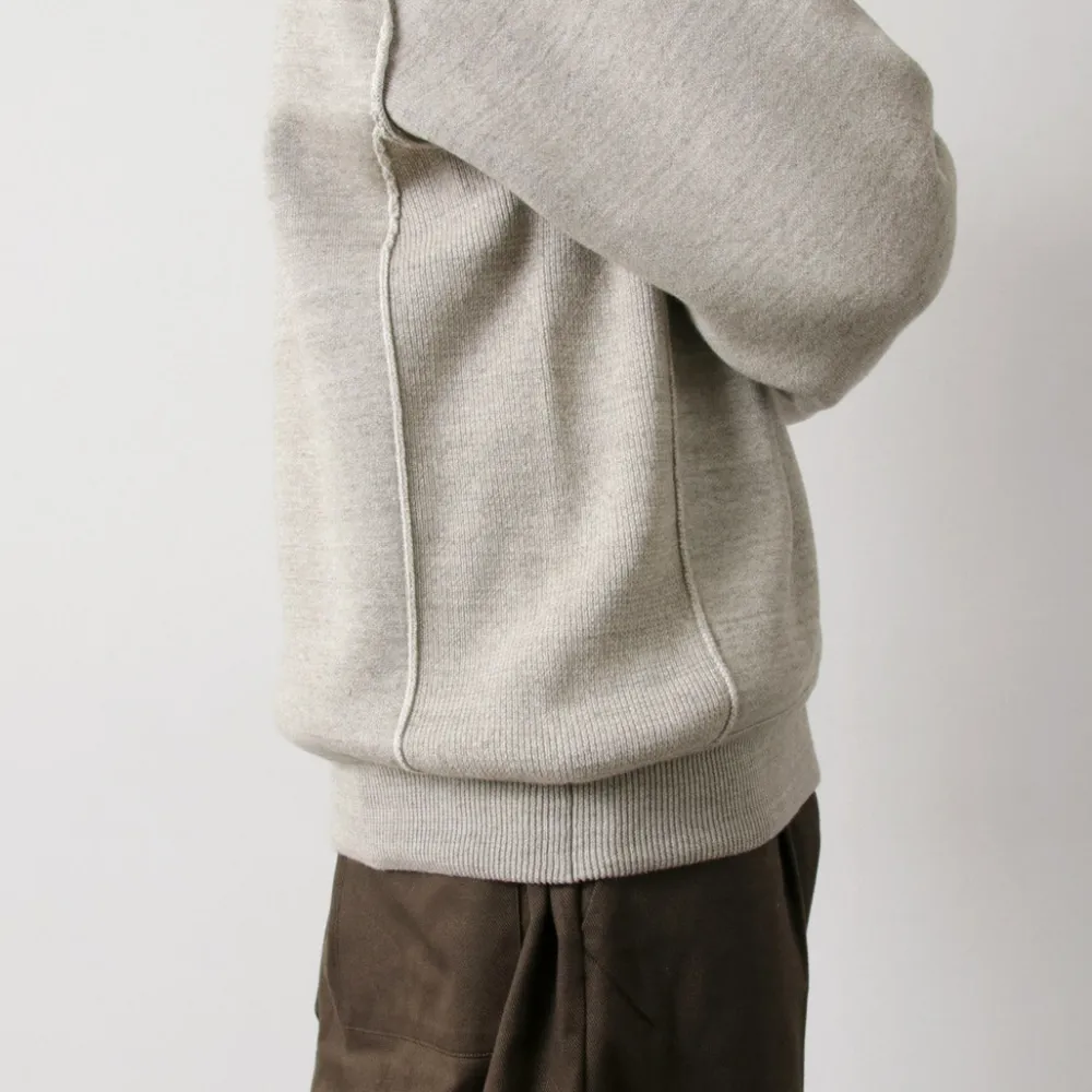 UNDYED Knits^/ Knit Double Face Trim Crew Colored Organic Cotton