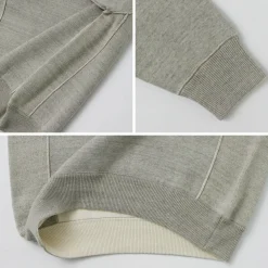 UNDYED Knits^/ Knit Double Face Trim Crew Colored Organic Cotton