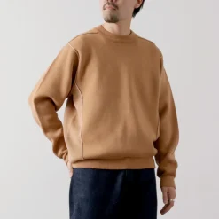 UNDYED Knits^/ Knit Double Face Trim Crew Colored Organic Cotton