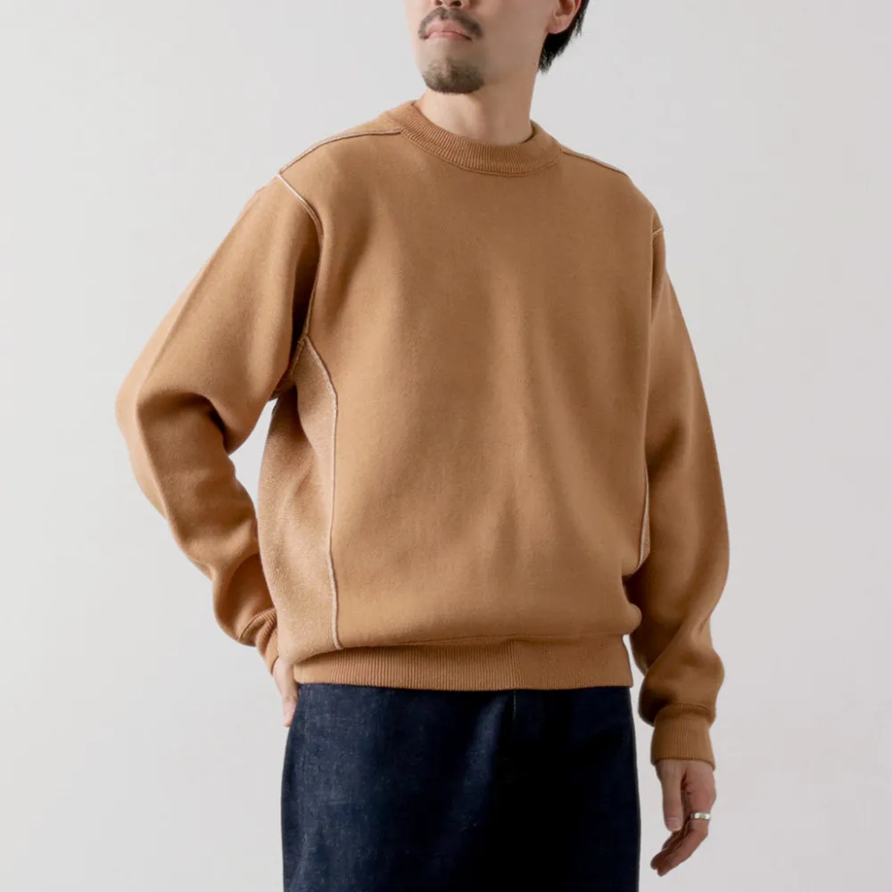UNDYED Knits^/ Knit Double Face Trim Crew Colored Organic Cotton