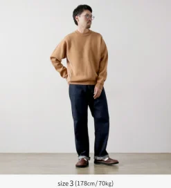 UNDYED Knits^/ Knit Double Face Trim Crew Colored Organic Cotton