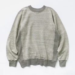 UNDYED Sweatshirts^/ Lined Crew Neck Sweatshirt Colored Organic Cotton
