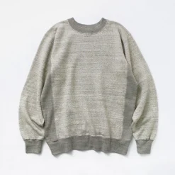 UNDYED Sweatshirts^/ Lined Crew Neck Sweatshirt Colored Organic Cotton