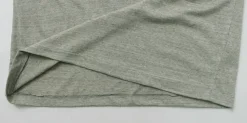 UNDYED T-Shirts^/ Long Sleeve Combi T-Shirt Colored Organic Cotton