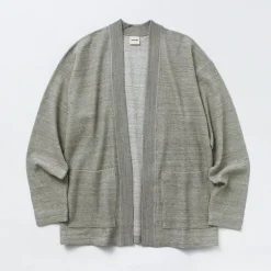 UNDYED Cardigans^/ Waffle Cardigan Colored Organic Cotton