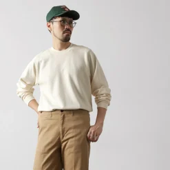 UNDYED Sweatshirts|T-Shirts^/ Waffle Sweatshirt Colored Organic Cotton