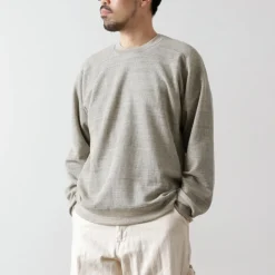 UNDYED Sweatshirts|T-Shirts^/ Waffle Sweatshirt Colored Organic Cotton