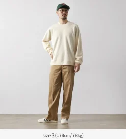 UNDYED Sweatshirts|T-Shirts^/ Waffle Sweatshirt Colored Organic Cotton