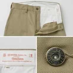 UNIVERSAL OVERALL Work Pants & Chinos^/ Heritage T/C Volume Trousers STONE CARVERE