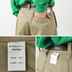 UNIVERSAL OVERALL Work Pants & Chinos^/ Heritage T/C Volume Trousers STONE CARVERE