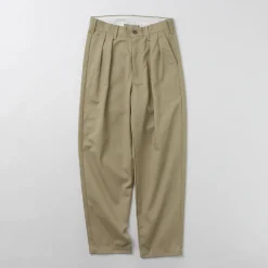 UNIVERSAL OVERALL Work Pants & Chinos^/ Heritage T/C Relaxed 2-Tuck Trousers STONE CARVER