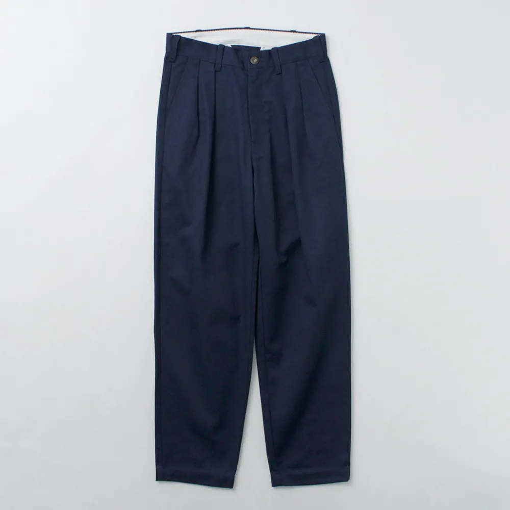 UNIVERSAL OVERALL Work Pants & Chinos^/ Heritage T/C Relaxed 2-Tuck Trousers STONE CARVER