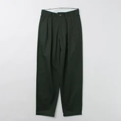 UNIVERSAL OVERALL Work Pants & Chinos^/ Heritage T/C Relaxed 2-Tuck Trousers STONE CARVER