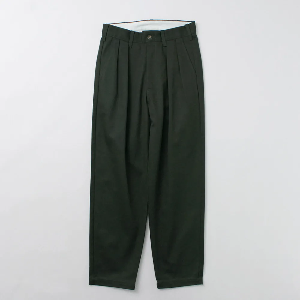 UNIVERSAL OVERALL Work Pants & Chinos^/ Heritage T/C Relaxed 2-Tuck Trousers STONE CARVER