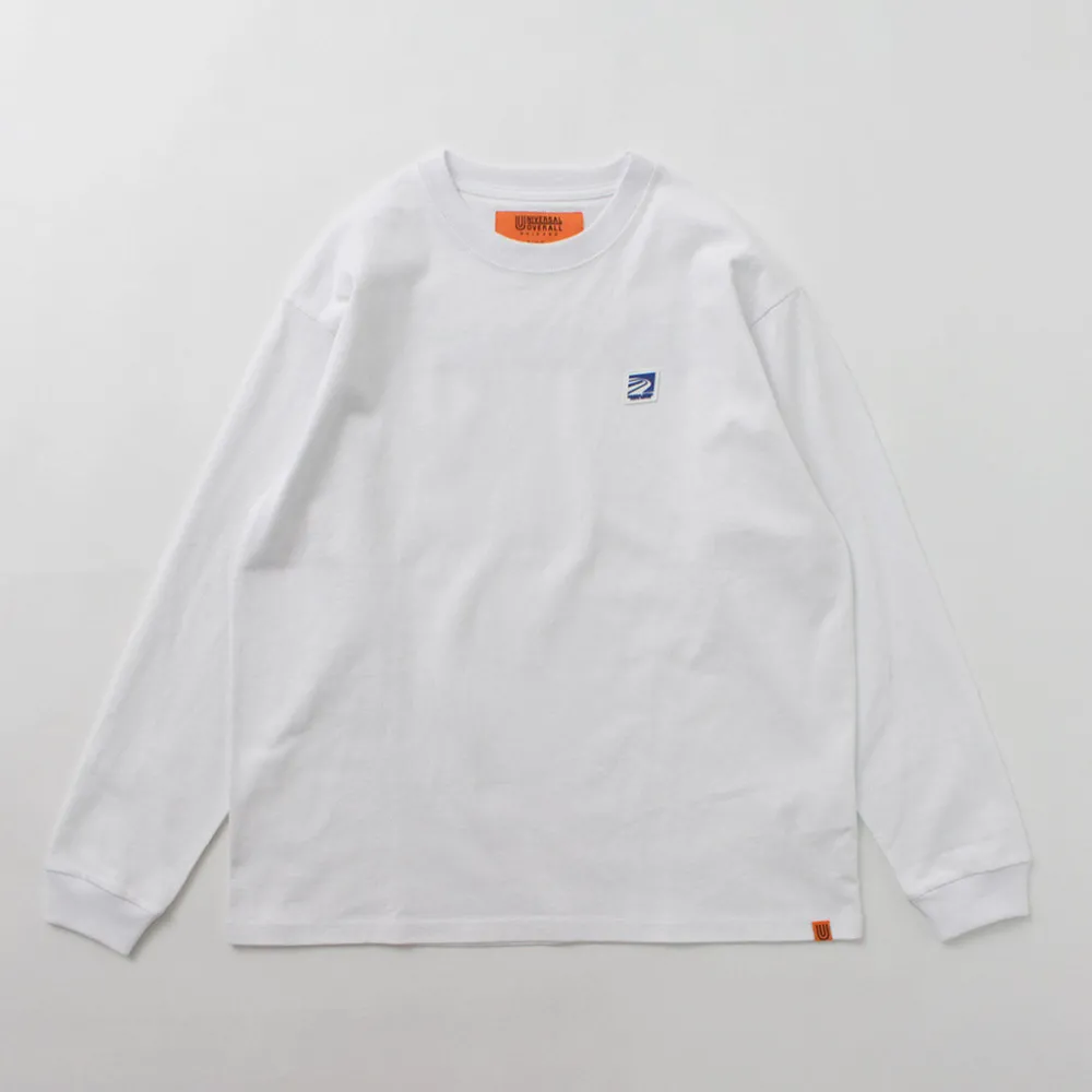 UNIVERSAL OVERALL T-Shirts^/ Postman Logo Long Sleeve Tee white