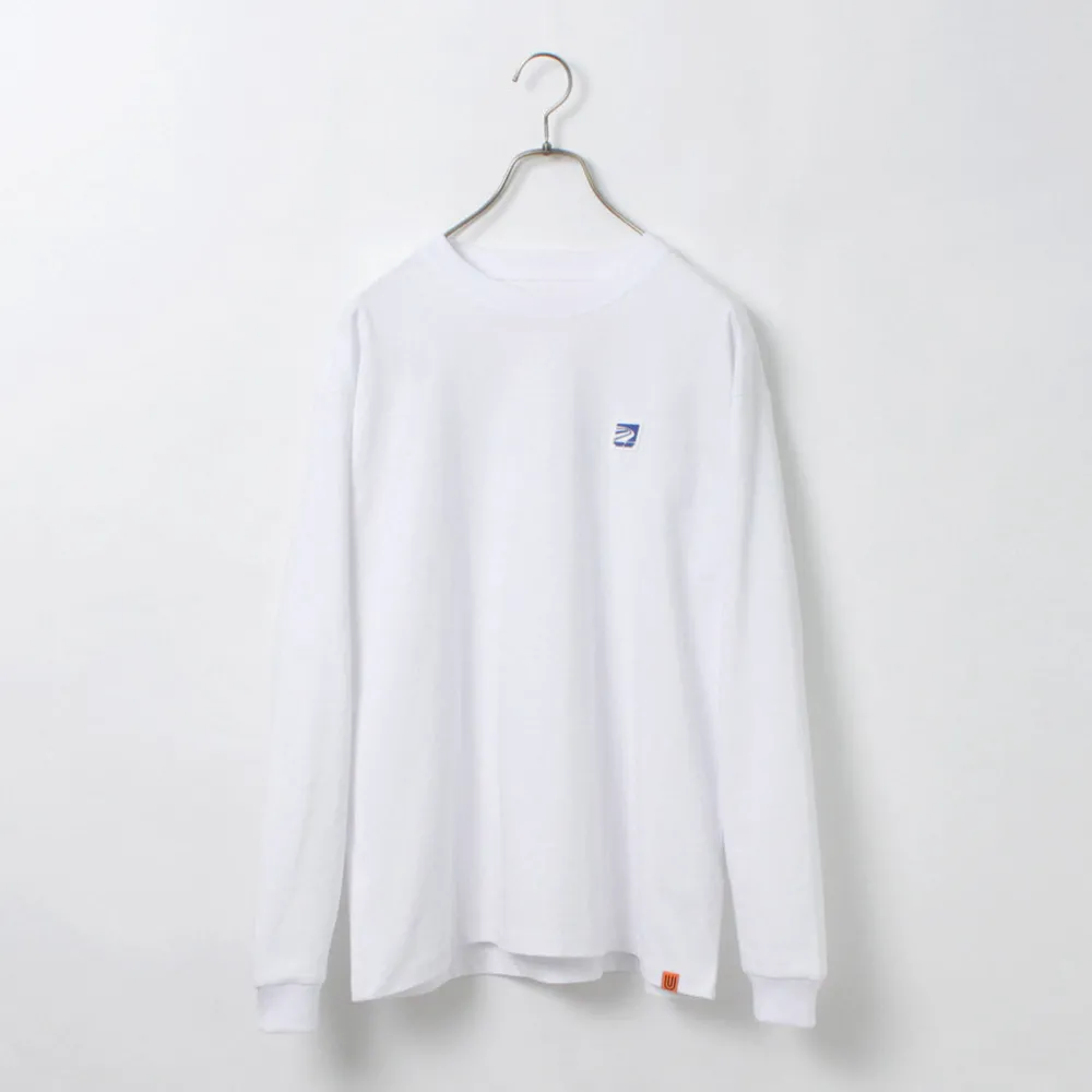 UNIVERSAL OVERALL T-Shirts^/ Postman Logo Long Sleeve Tee white