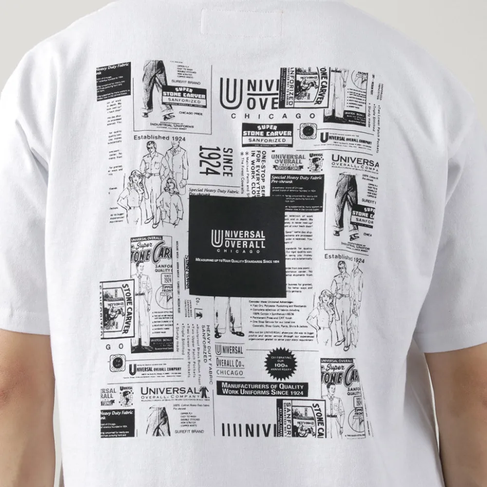 UNIVERSAL OVERALL T-Shirts^/ 100th Bandana Tee