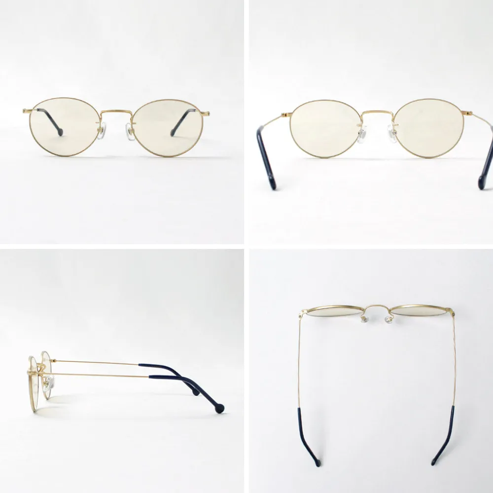 VERYNERD Other Goods^/ Cyan Metal Frame Boston Matte Gold