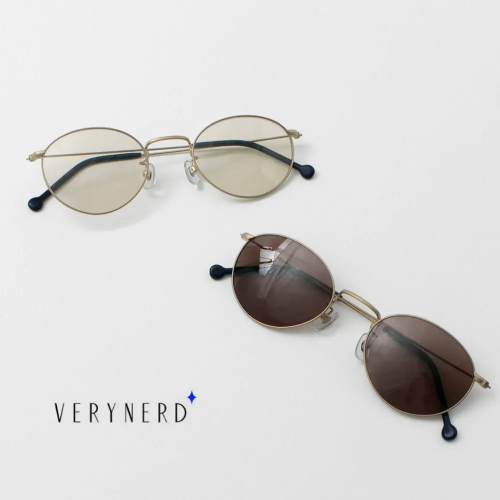 VERYNERD Other Goods^/ Cyan Metal Frame Boston Matte Gold