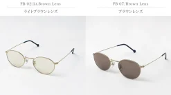 VERYNERD Other Goods^/ Cyan Metal Frame Boston Matte Gold