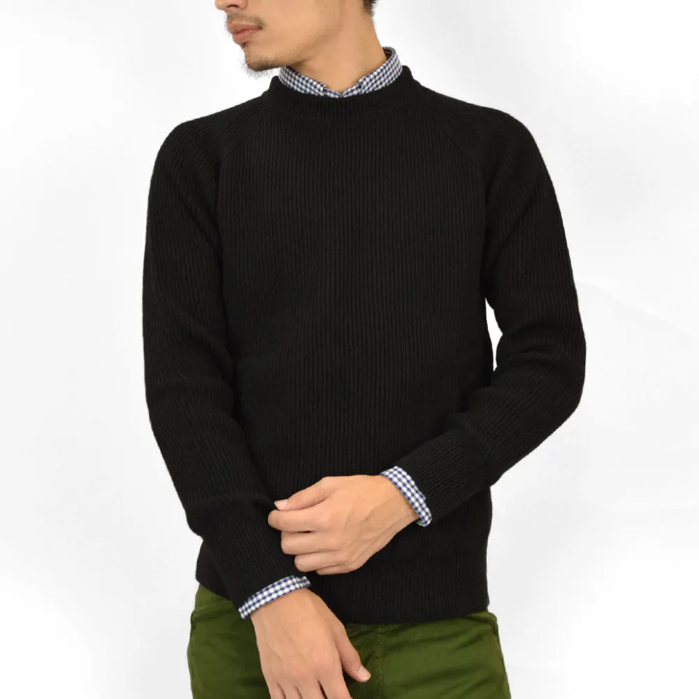 VINCENT ET MIREILLE Knits^/ 8 gauge ribbed Crewneck Sweater