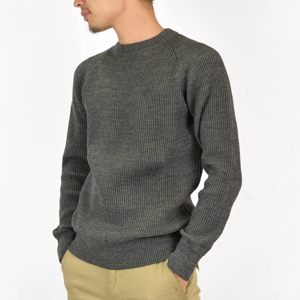 VINCENT ET MIREILLE Knits^/ 8 gauge ribbed Crewneck Sweater