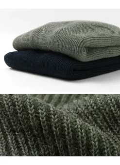 VINCENT ET MIREILLE Knits^/ 8GG Baby-bed Knit High Neck Knit