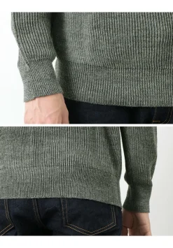 VINCENT ET MIREILLE Knits^/ 8GG Baby-bed Knit High Neck Knit