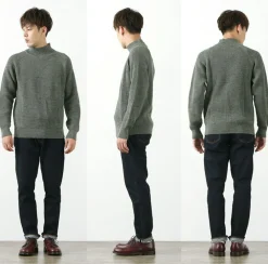 VINCENT ET MIREILLE Knits^/ 8GG Baby-bed Knit High Neck Knit
