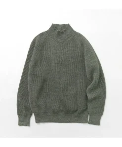 VINCENT ET MIREILLE Knits^/ 8GG Baby-bed Knit High Neck Knit