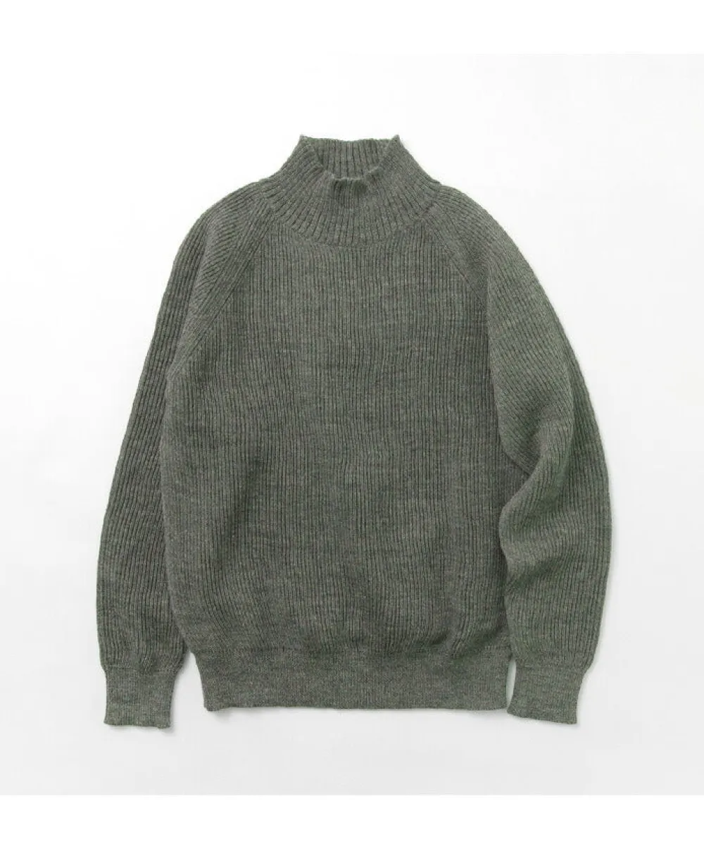 VINCENT ET MIREILLE Knits^/ 8GG Baby-bed Knit High Neck Knit