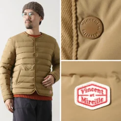 VINCENT ET MIREILLE Down Wear|Jackets^/ Stitchless Down Cardigan