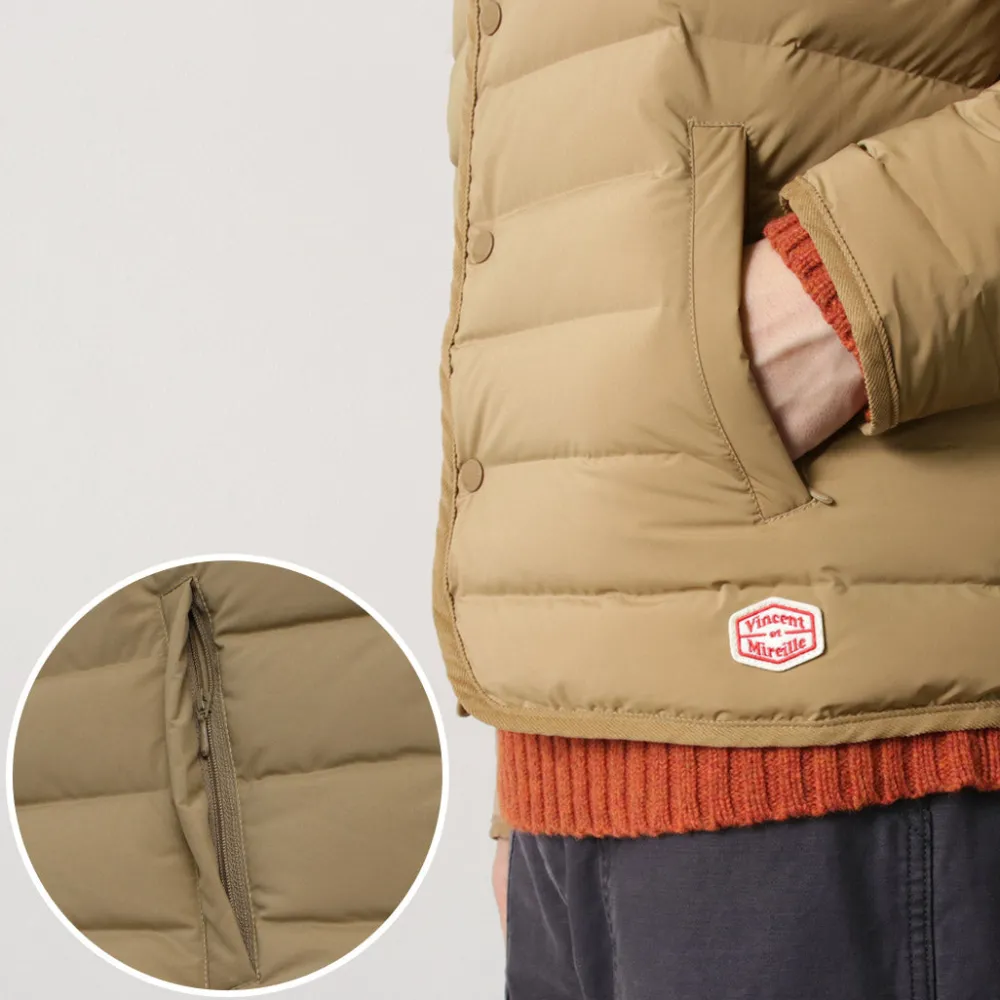 VINCENT ET MIREILLE Down Wear|Jackets^/ Stitchless Down Cardigan