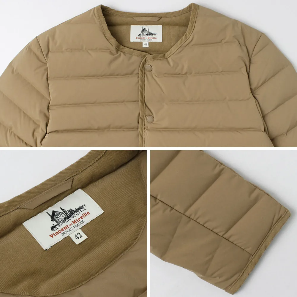 VINCENT ET MIREILLE Down Wear|Jackets^/ Stitchless Down Cardigan
