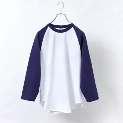WALLA WALLA SPORT T-Shirts^/ 7/10 Sleeve 2 Tone Baseball T-Shirt