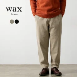 WAX LONDON Trousers^/ Cart Pants Cotton Twill