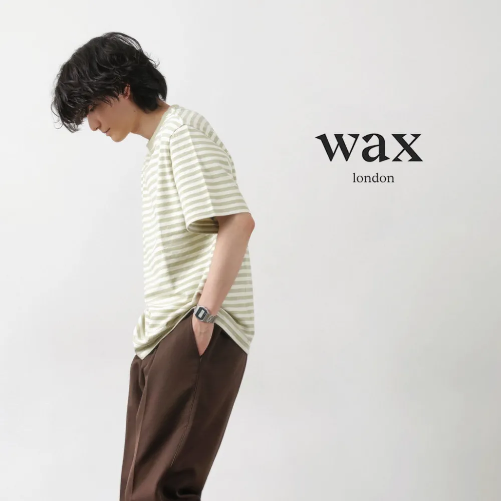 WAX LONDON T-Shirts^/ Dean Short Sleeve Striped T-Shirt Jolt Stripe